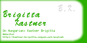 brigitta kastner business card